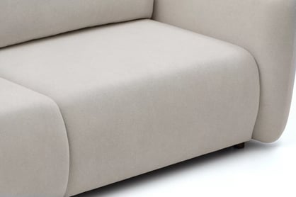 Rozkládací pohovka Calma - béžová Curio 09 Pohovka Calma rozkladana - béžová Pletenina hydrofobowa Curio 09