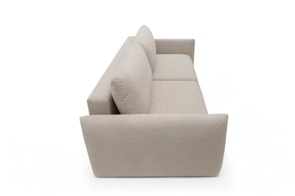 Rozkládací pohovka Calma - béžová Curio 09 Pohovka Calma rozkladana - béžová Pletenina hydrofobowa Curio 09