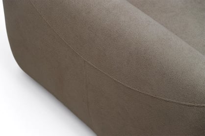 Rozkládací pohovka Calma - hnědá Curio 20 Pohovka Calma rozkladana - hnědá Pletenina hydrofobowa Curio 20 