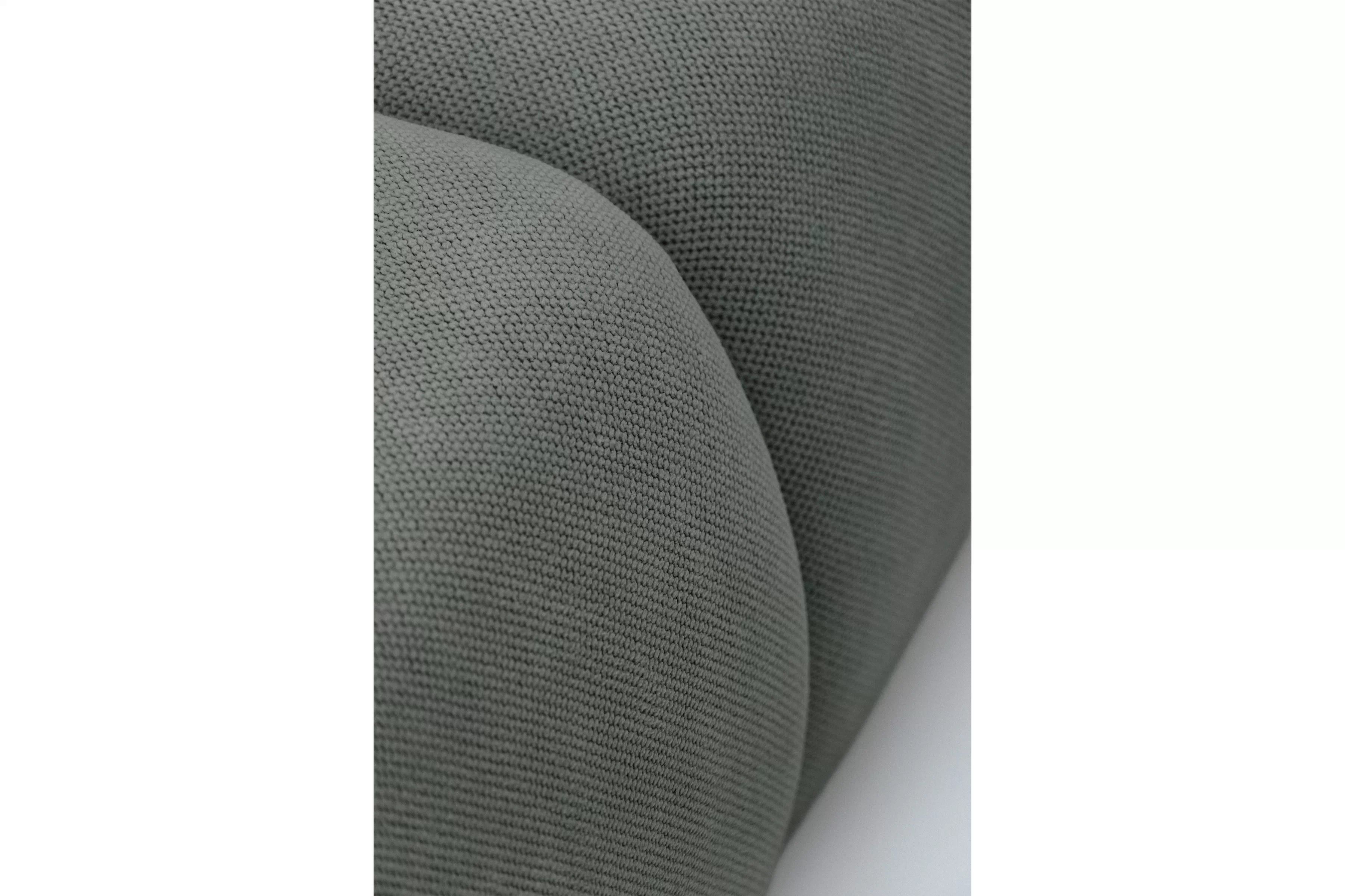 Rozkladacia pohovka Calma - sivá hydrofóbna pletenina Curio 93 Pohovka Calma rozkladana - šedá dzianina hydrofobowa Curio 93