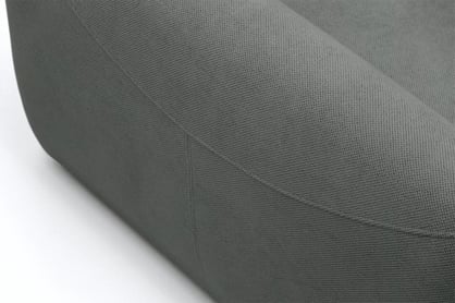 Rozkládací pohovka Calma - šedá Curio 93 Pohovka Calma rozkladana - šedá Pletenina hydrofobowa Curio 93