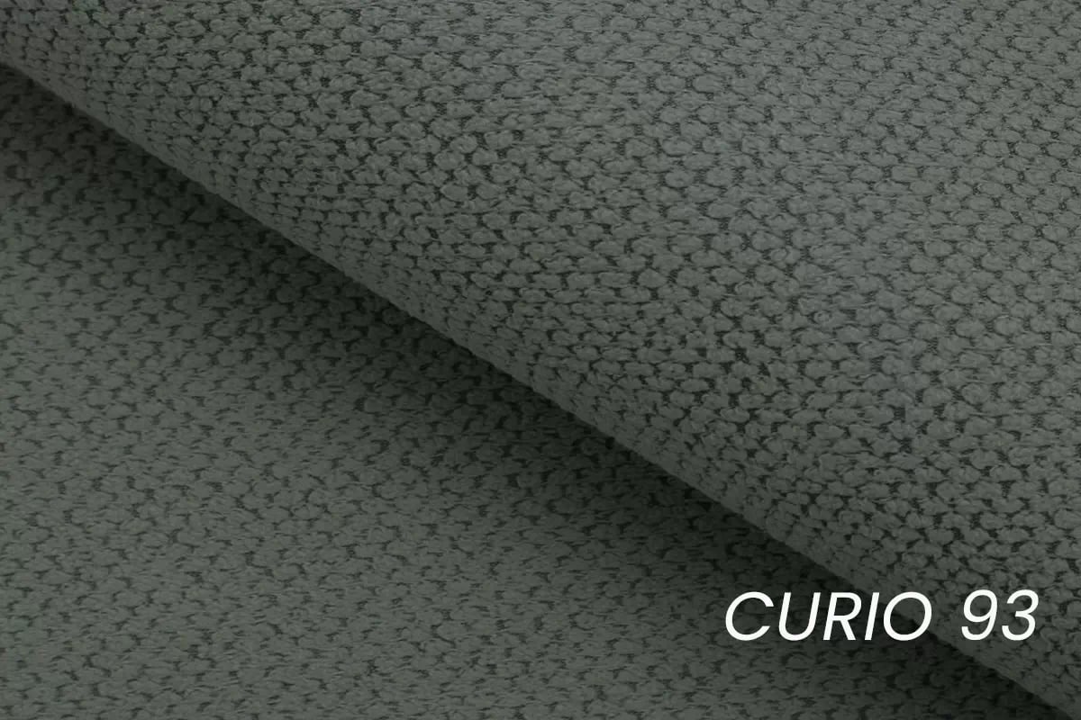 Rozkladacia pohovka Calma - sivá hydrofóbna pletenina Curio 93 Pohovka Calma rozkladana - šedá dzianina hydrofobowa Curio 93