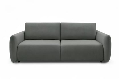 Rozkládací pohovka Calma - šedá Curio 93 Pohovka Calma rozkladana - šedá Pletenina hydrofobowa Curio 93