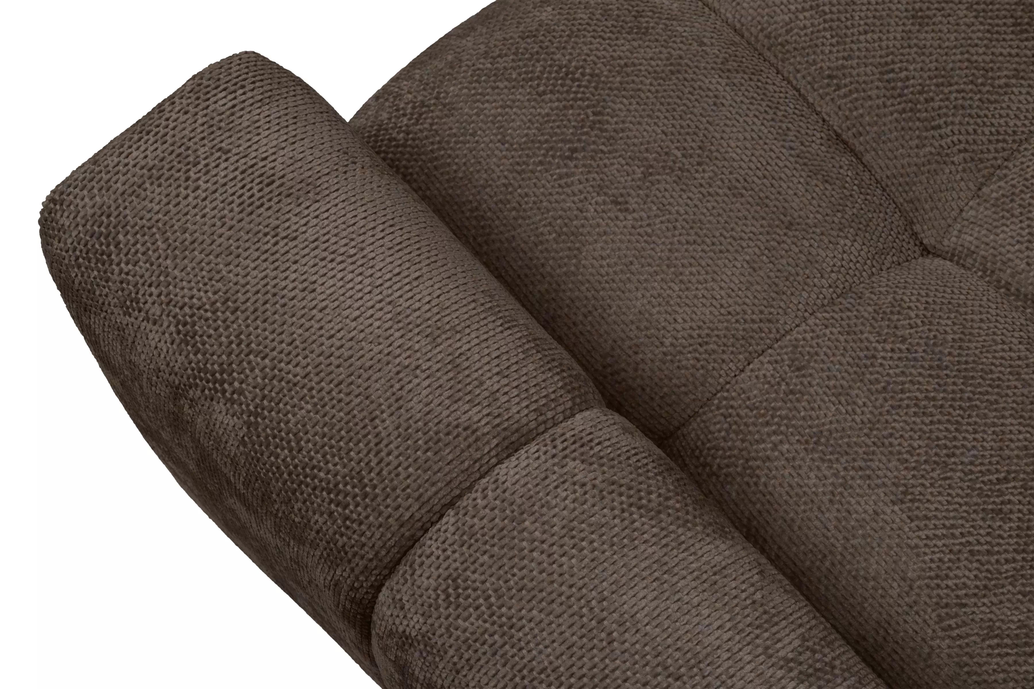 Pohovka Calvero s funkciou spania - hnedá pletenina Kiara 856 Pohovka Calvero s funkciou spánku - Hnedá plecionka Kiara 856