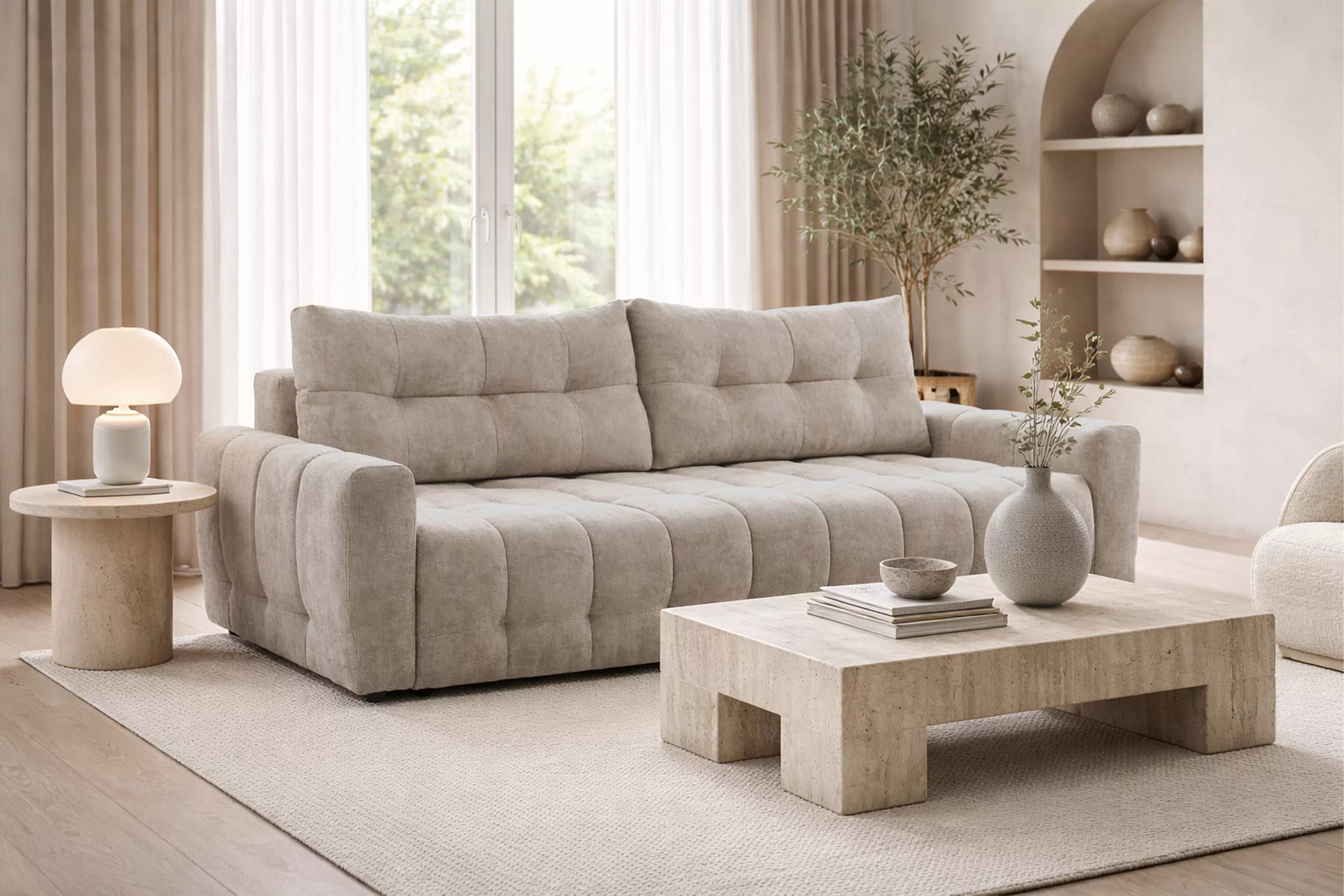 Pohovka Calvero s rozkládací funkcí Pohovka Calvero rozkládací 