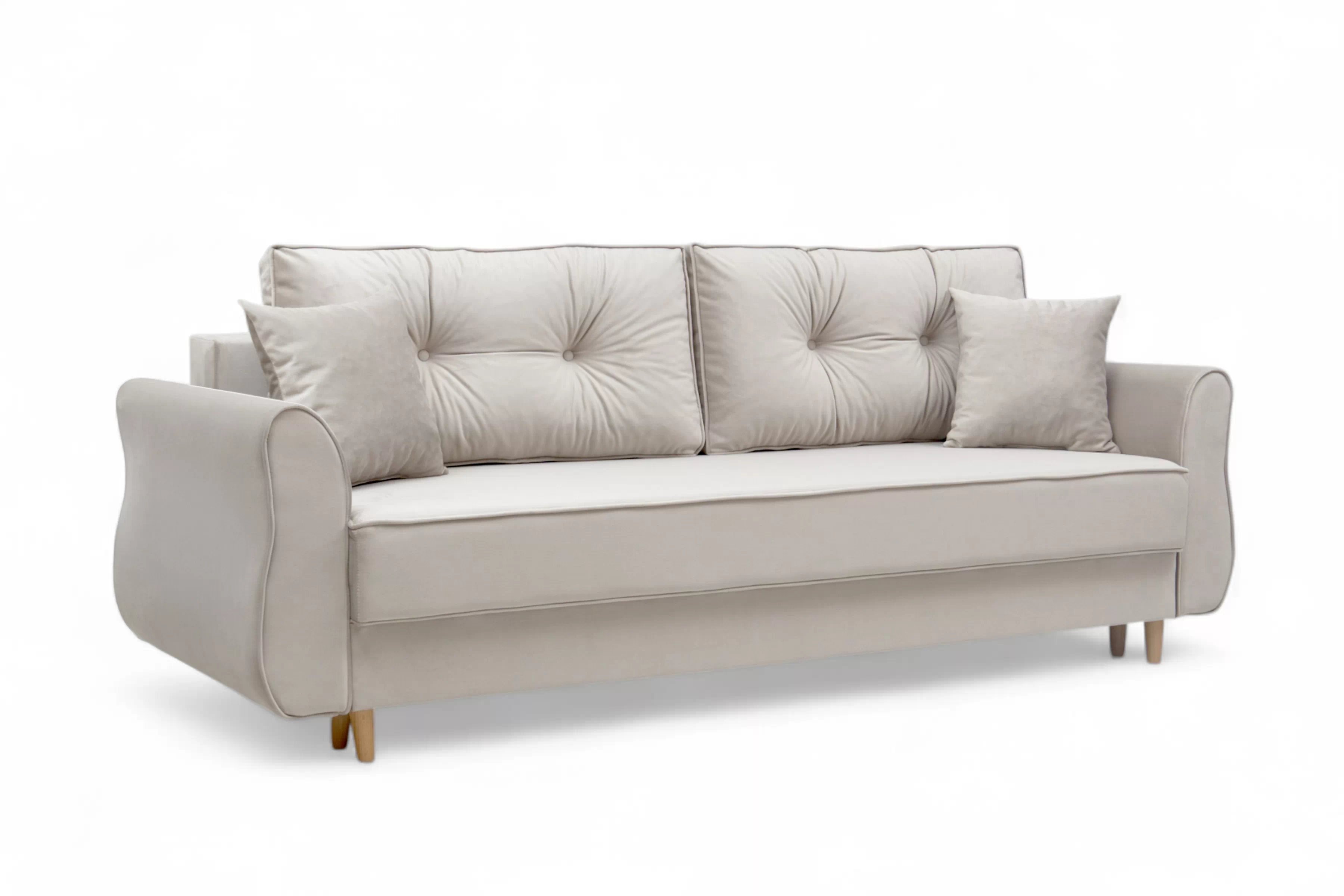 Rozkladacia trojpohovka Carla Pohovka Carla s funkciou spánku 