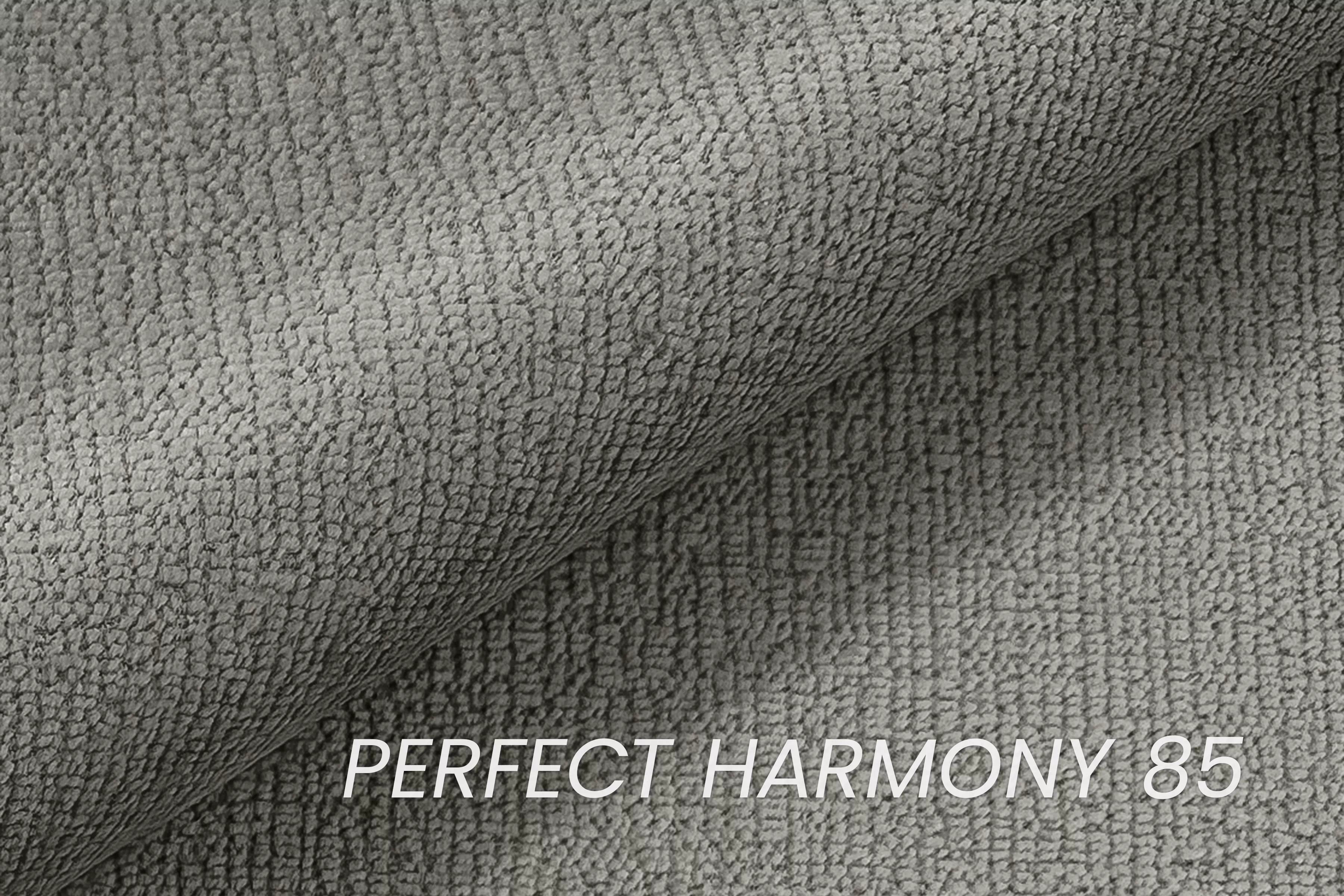 Pohovka Nicole - šedý šenil Perfect Harmony 85 / čierne nožičky Pohovka do obývacej izby Nicole - šedý šenil Perfect Harmony 85 / nožičky čierny
