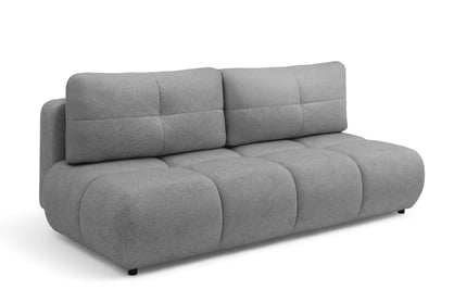 Pohovka Lerio s rozkládací funkcí - světle šedá hydrofobní tkanina Blur 18