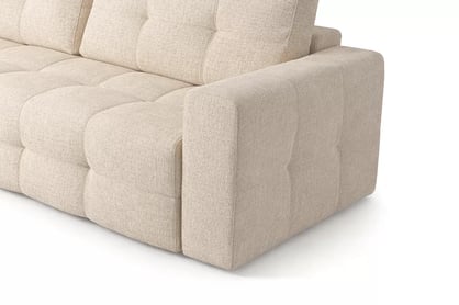 Rozkládací pohovka Lumaro - béžový šenil Vibe 07 Pohovka Lumaro rozkládací - béžová šenil l Vibe 07