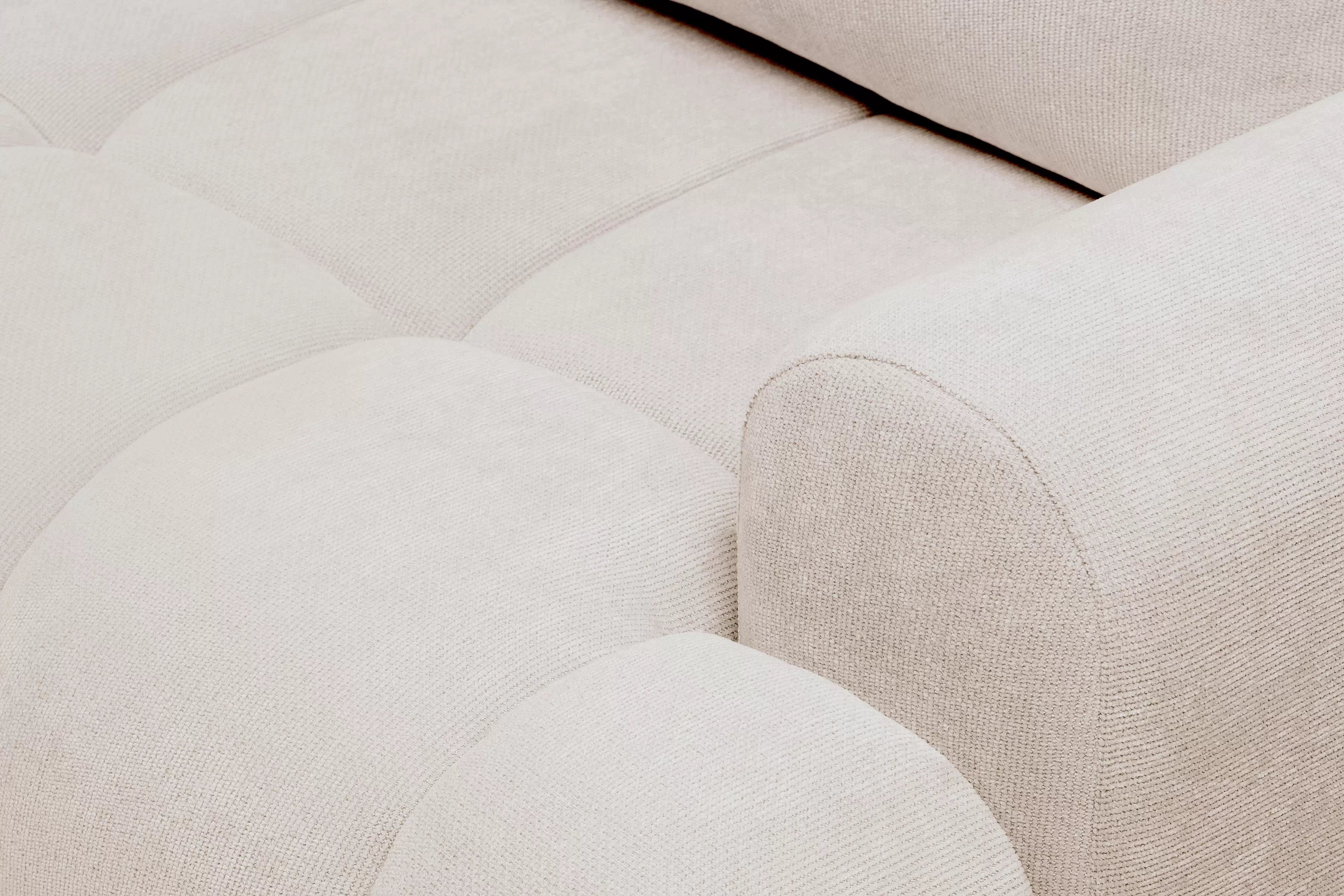 Rozkladacia pohovka Lutario s funkciou spania - béžová hydrofóbna pletenina Venice 2026 Pohovka Lutario s funkciou spánku - Béžová plecionka hydrofobowa Venice 2026