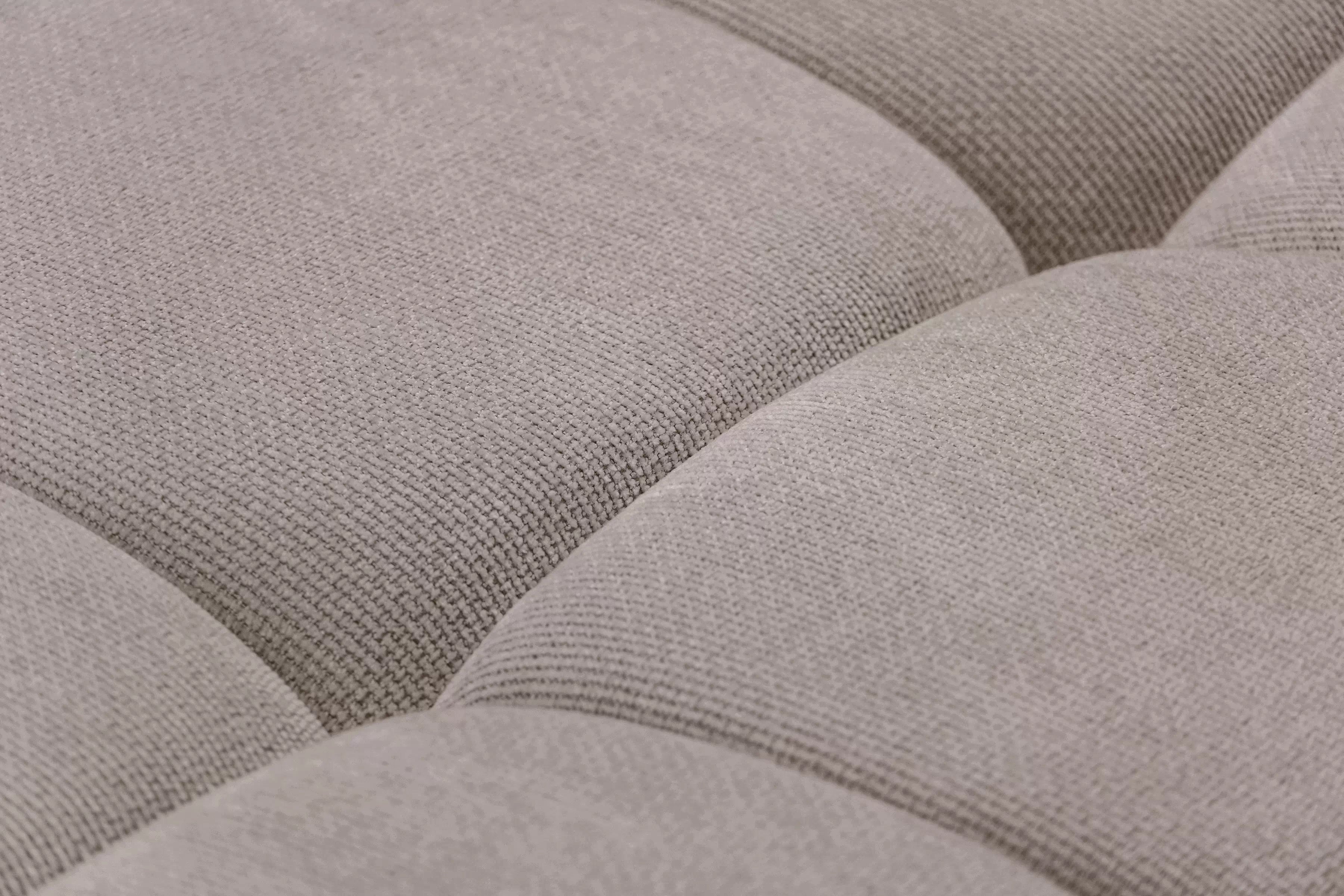 Rozkladacia pohovka Lutario s funkciou spania - tmavobéžová hydrofóbna pletenina Venice 2031 Pohovka Lutario s funkciou spánku - ciemnobezowa plecionka hydrofobowa Venice 2031