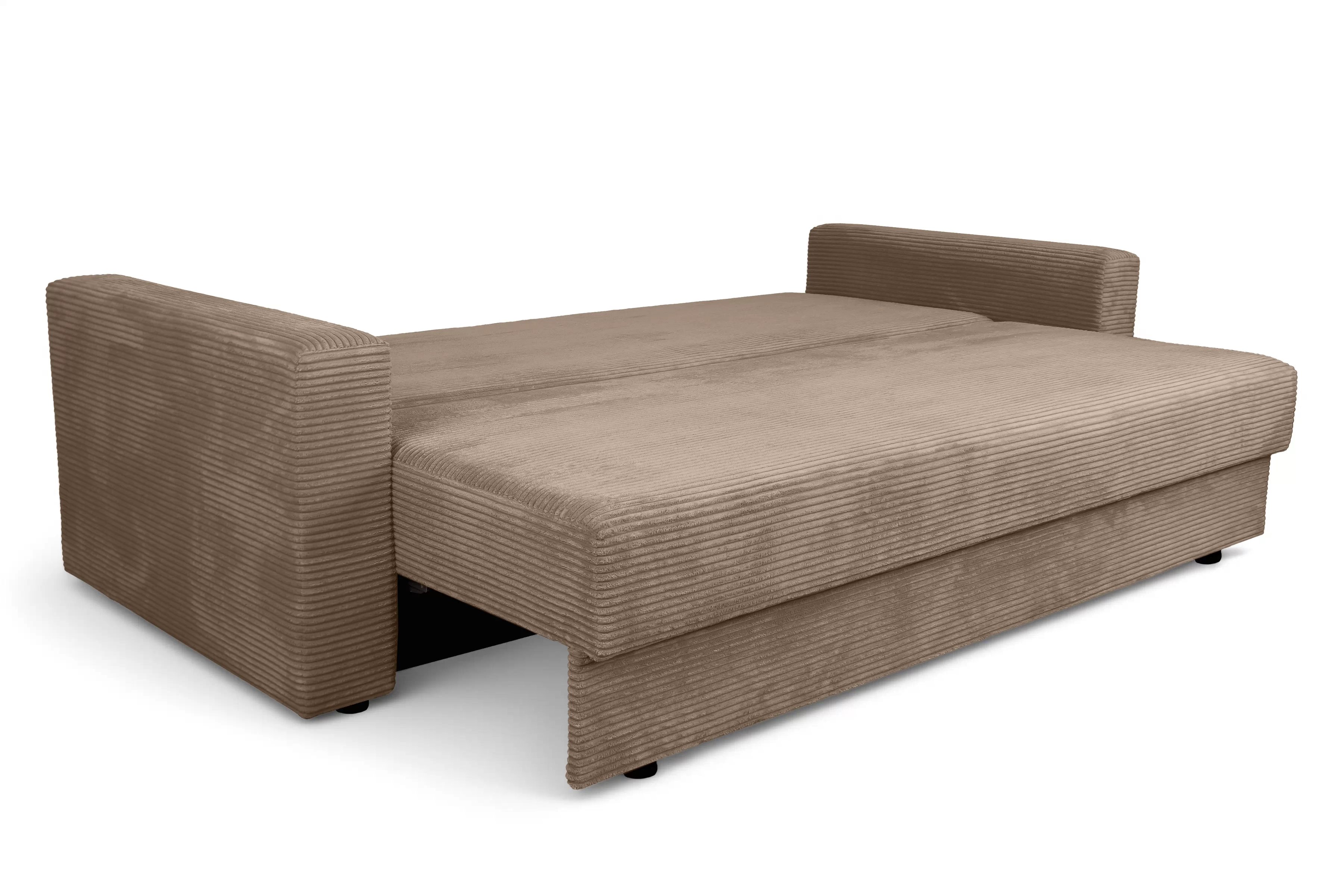 Rozkladacia pohovka Bizon - béžový menčester Lincoln 17 Pohovka rozkladana do obývacej izby Bizon - béžový MENČESTER Lincoln 17