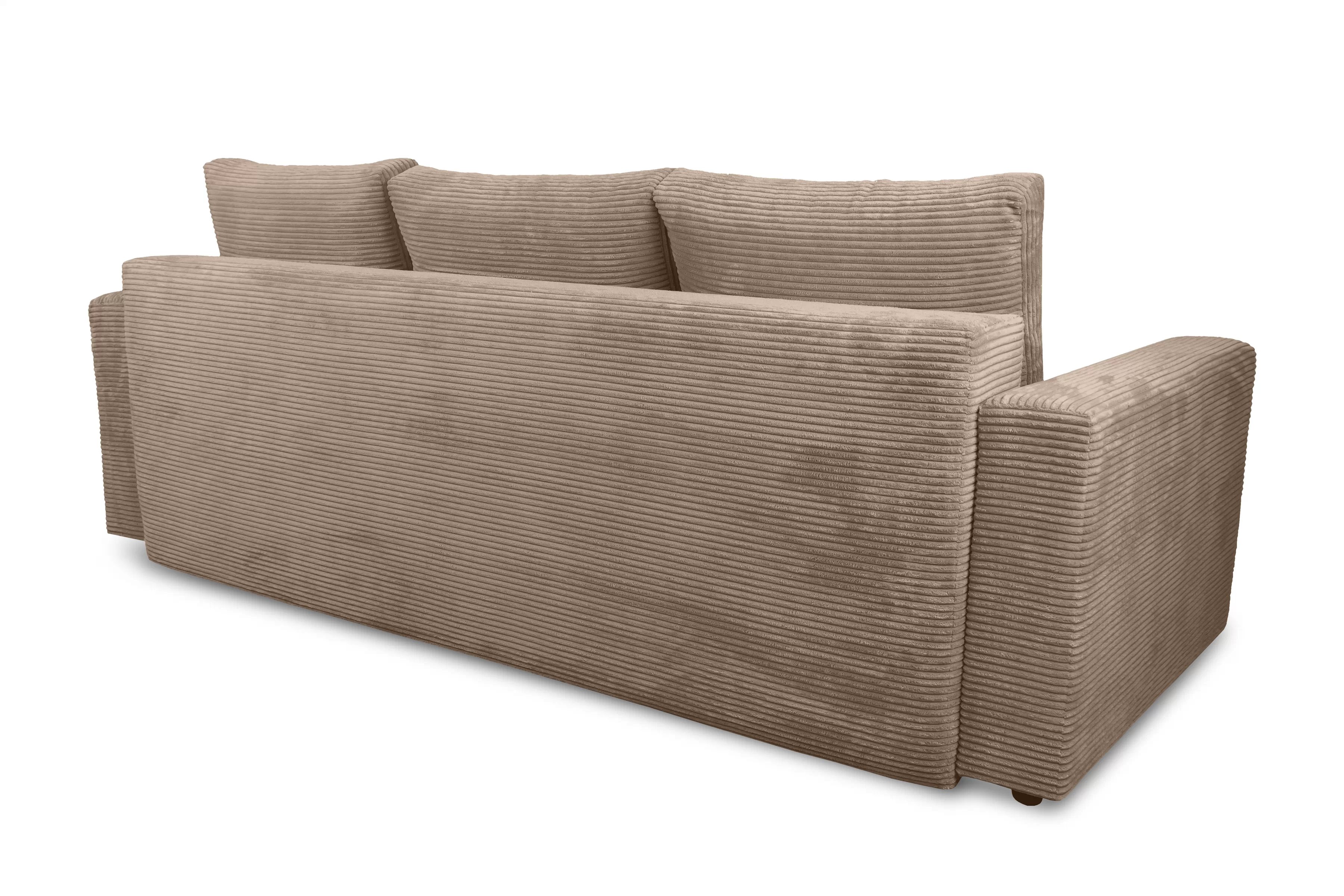 Rozkladacia pohovka Bizon - béžový menčester Lincoln 17 Pohovka rozkladana do obývacej izby Bizon - béžový MENČESTER Lincoln 17