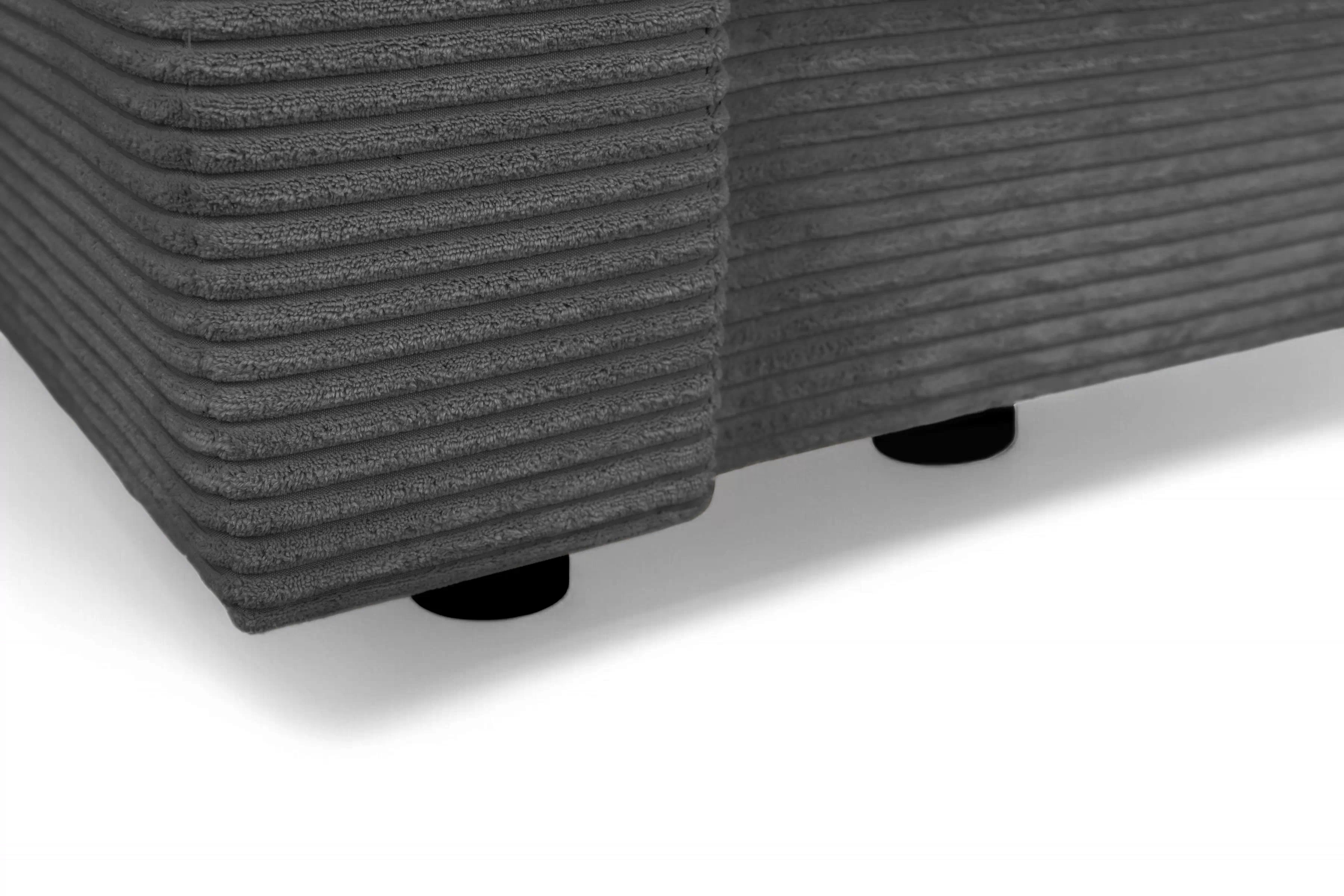 Rozkladacia pohovka Bizon - sivý menčester Lincoln 90 Pohovka rozkladana do obývacej izby Bizon - šedý MENČESTER Lincoln 90