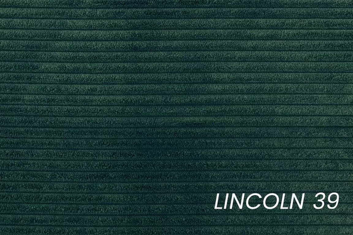 Canapea extensibilă Bizon - tapițerie catifea verde Lincoln 39 / picioare wenge Canapea rozkladana pentru camera de zi Bizon - verde catifea Lincoln 39 / wenge 