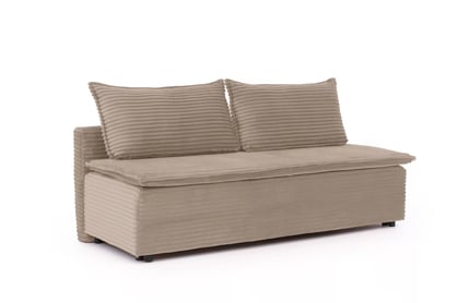 Pohovka rozkladana Firioza S vnútorným úložným priestorom- béžový plusz Tilia 17