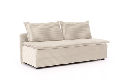 Pohovka rozkladana Firioza S vnútorným úložným priestorom- béžový plusz Tilia 03 Pohovka rozkladana Firioza S vnútorným úložným priestorom- ecru plusz Tilia 03