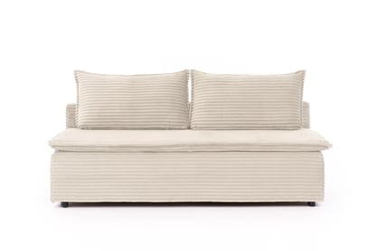 Pohovka rozkladana Firioza S vnútorným úložným priestorom- béžový plusz Tilia 03 Pohovka rozkladana Firioza S vnútorným úložným priestorom- ecru plusz Tilia 03