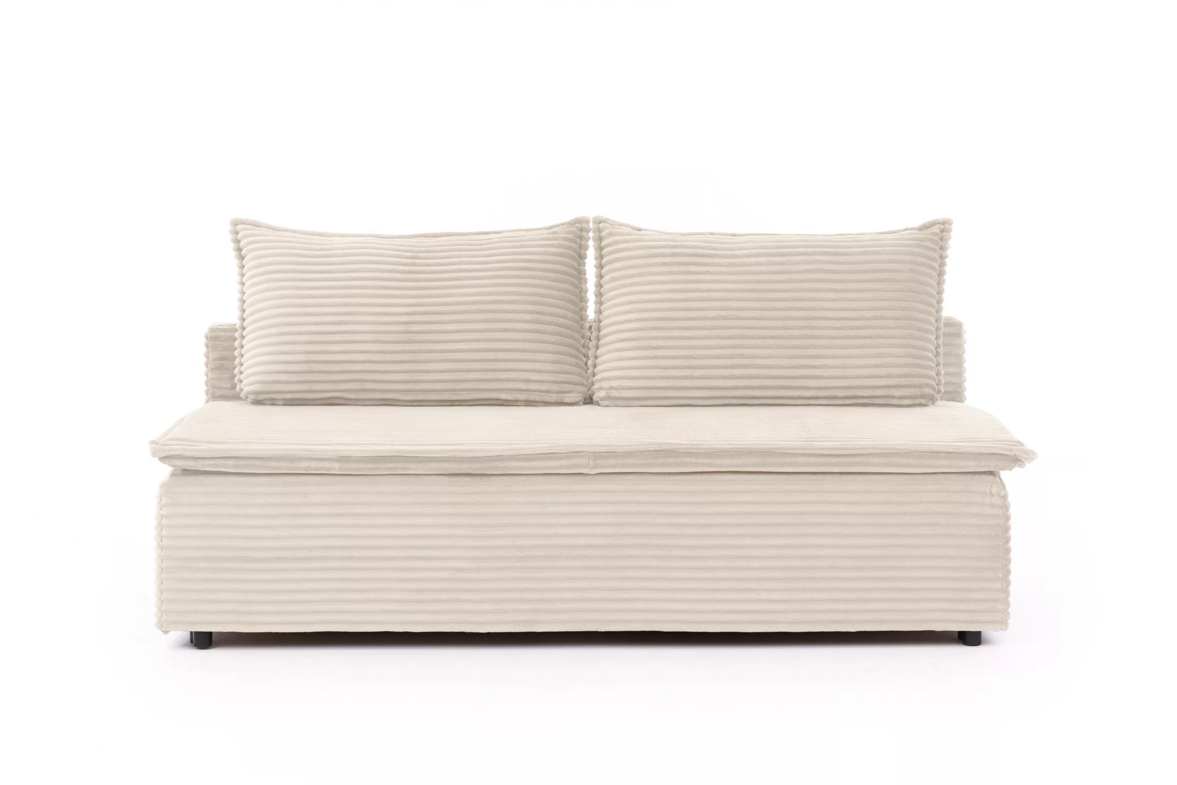 Pohovka rozkladana Firioza s úložným prostorem- béžová plusz Tilia 03 Pohovka rozkladana Firioza s úložným prostorem- ecru plusz Tilia 03