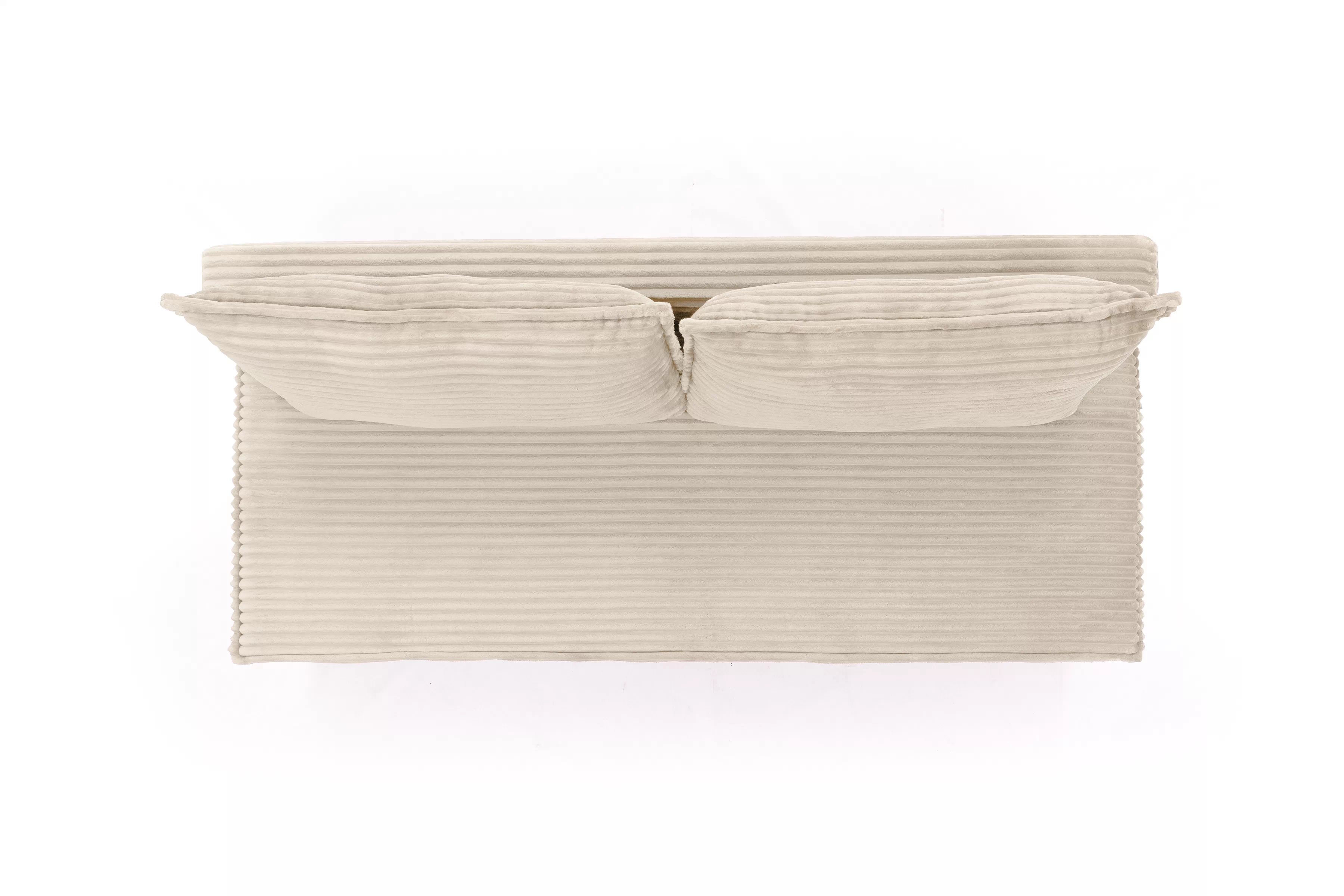 Pohovka rozkladana Firioza s úložným prostorem- béžová plusz Tilia 03 Pohovka rozkladana Firioza s úložným prostorem- ecru plusz Tilia 03