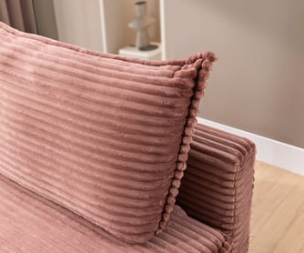 Rozkládací pohovka Firioza s úložným prostorem – růžová Tilia 62 Pohovka rozkladana Firioza s úložným prostorem- Růžová plusz Tilia 62