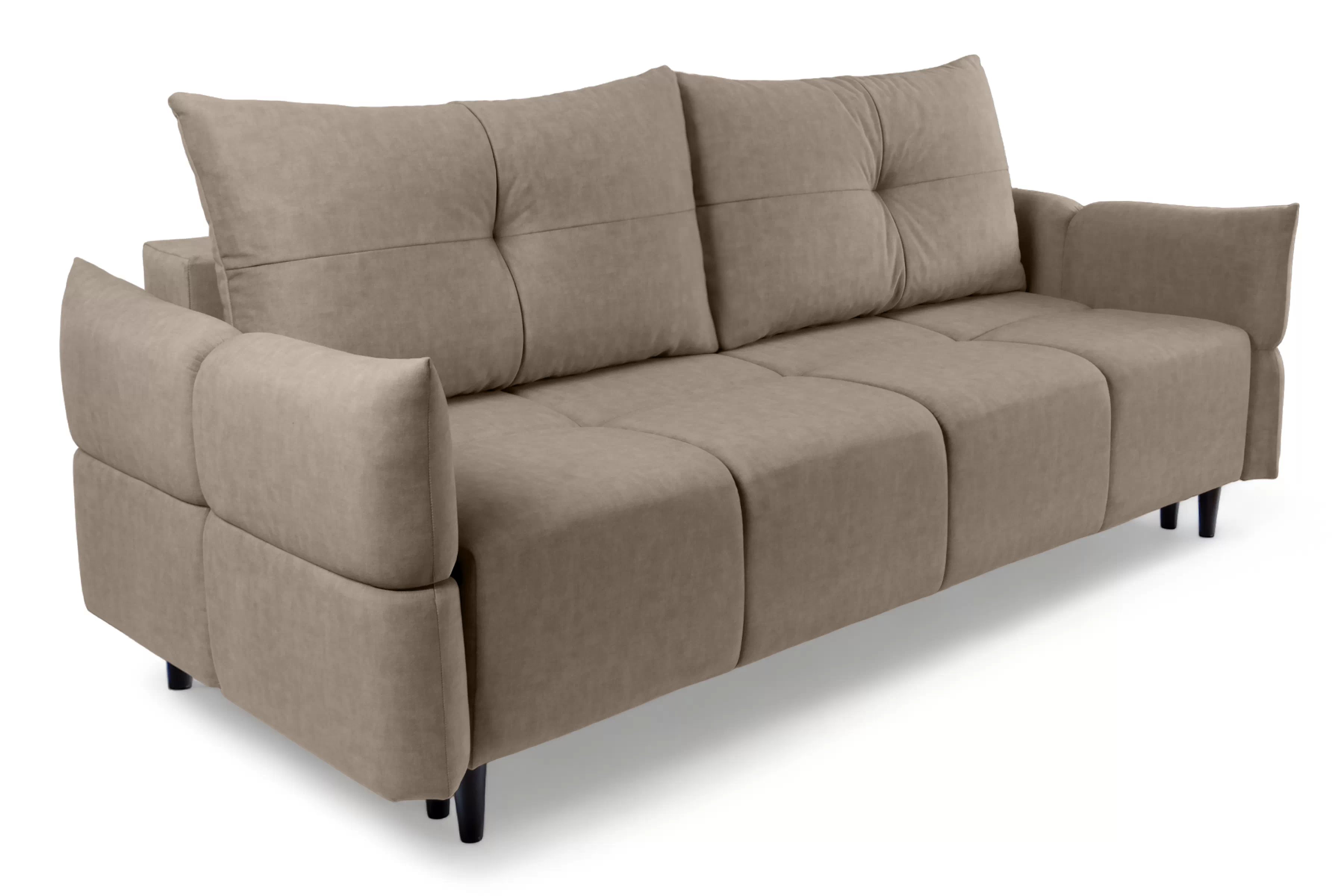 Rozkladacia trojpohovka Fitelia Pohovka rozkladana s úložným priestorom Fitelia