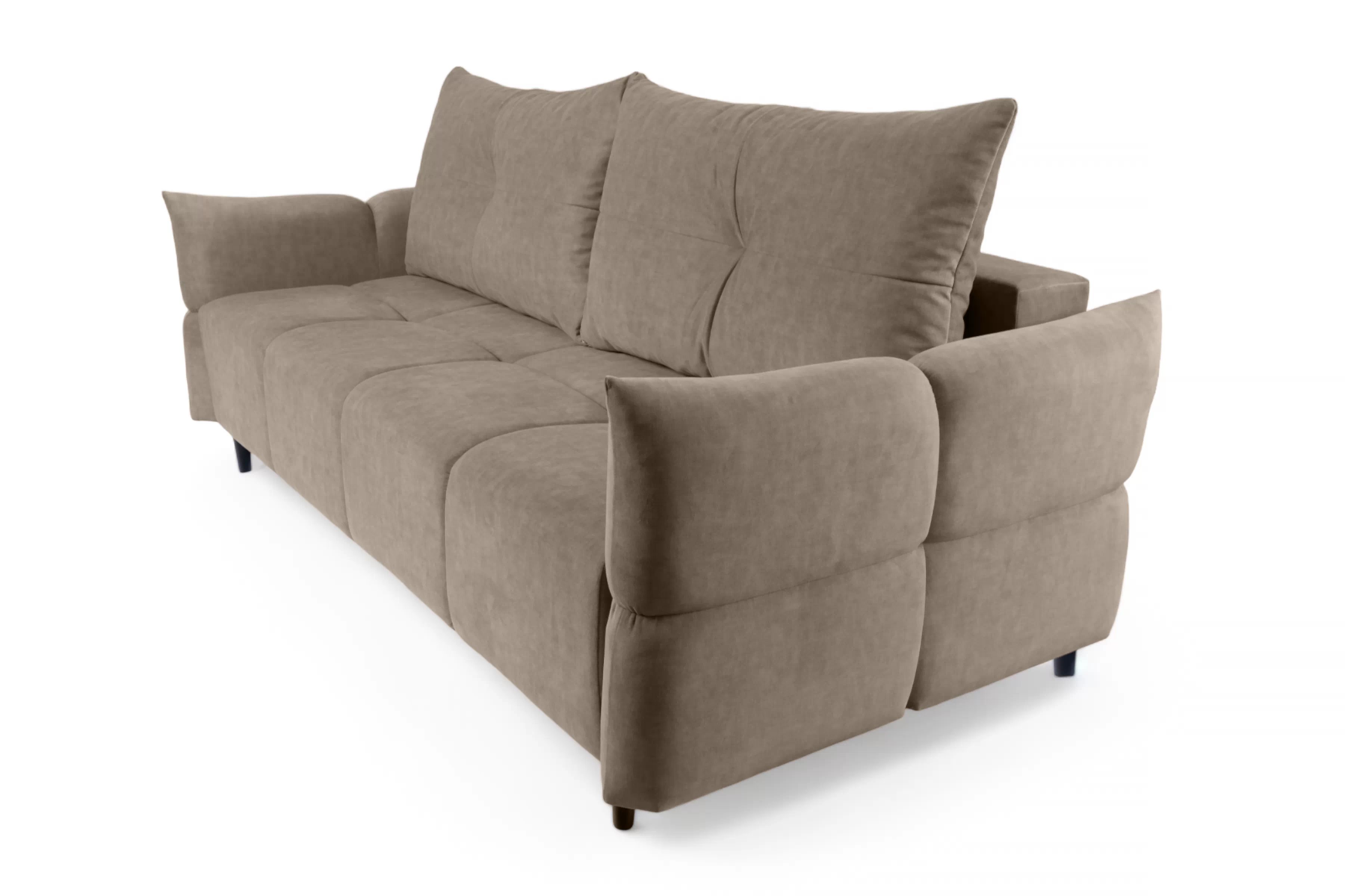 Rozkladacia trojpohovka Fitelia Pohovka rozkladana s úložným priestorom Fitelia