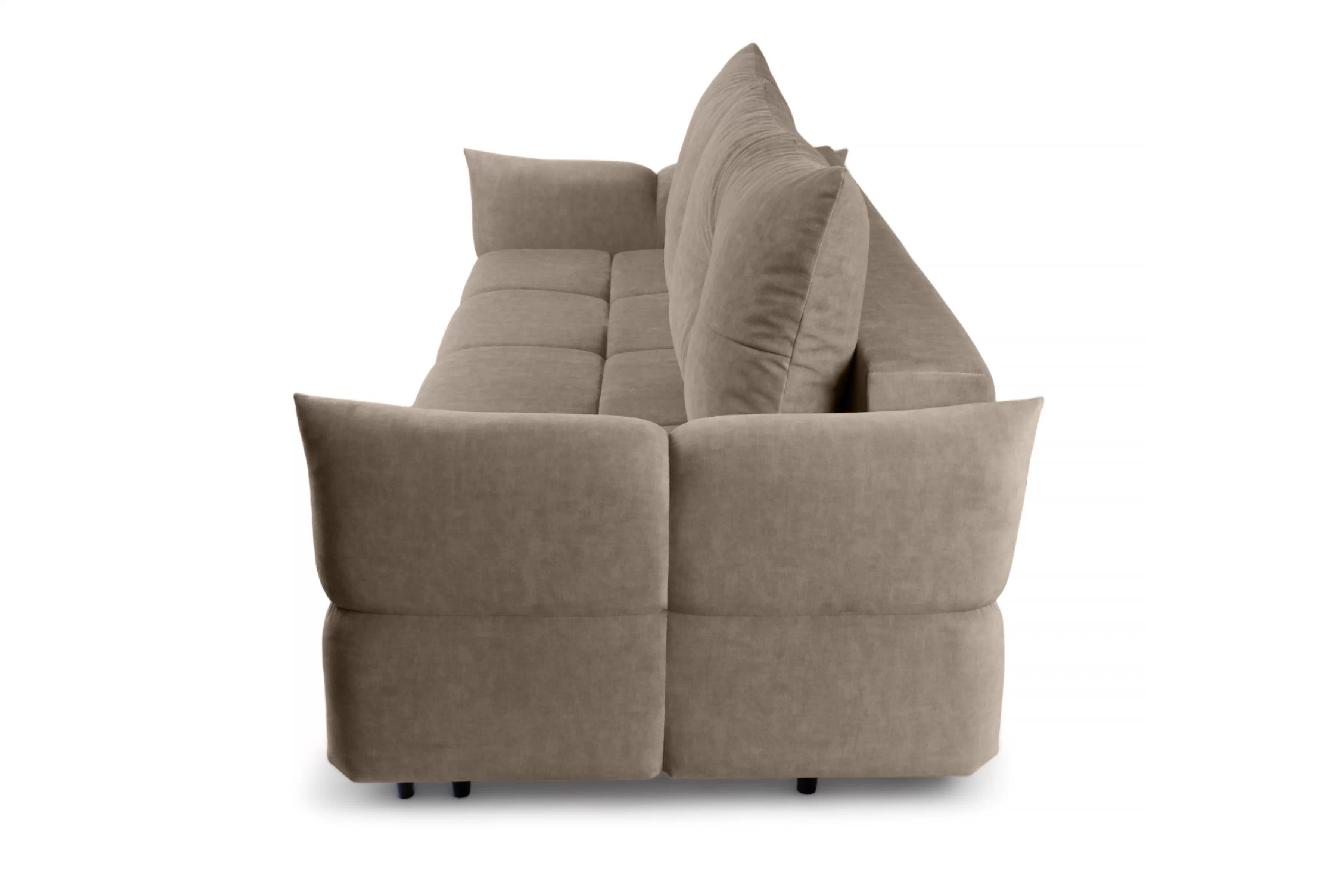 Rozkladacia trojpohovka Fitelia Pohovka rozkladana s úložným priestorom Fitelia