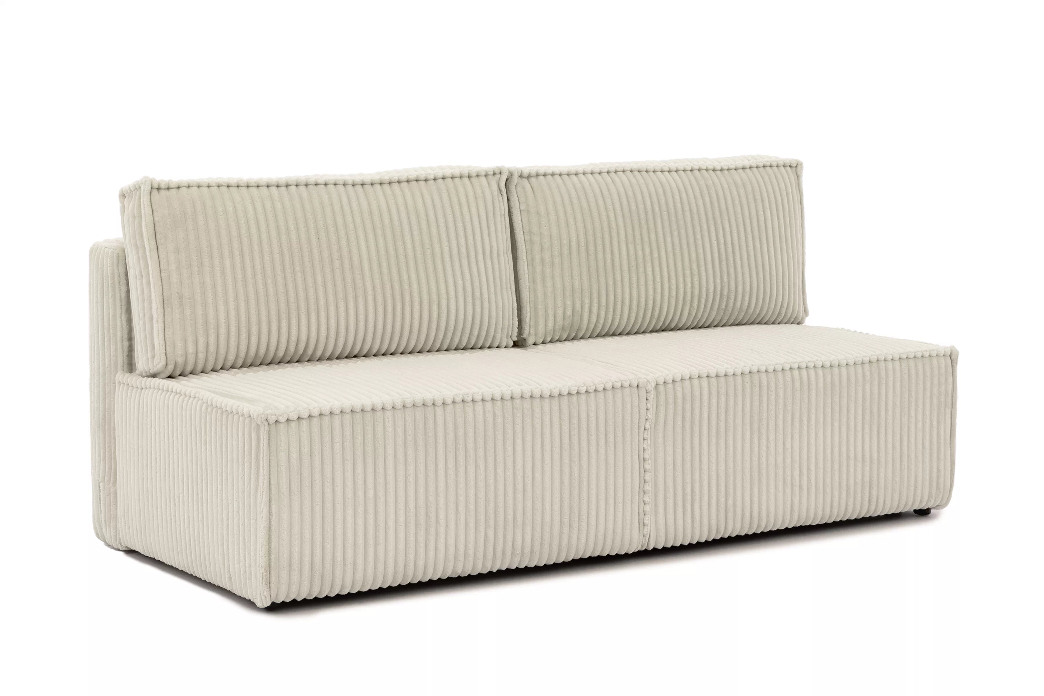 Pohovka Solvero s funkciou spania - béžový plyš Tilia 03 Pohovka Solvero s funkciou spánku - béžový plusz Tilia 03