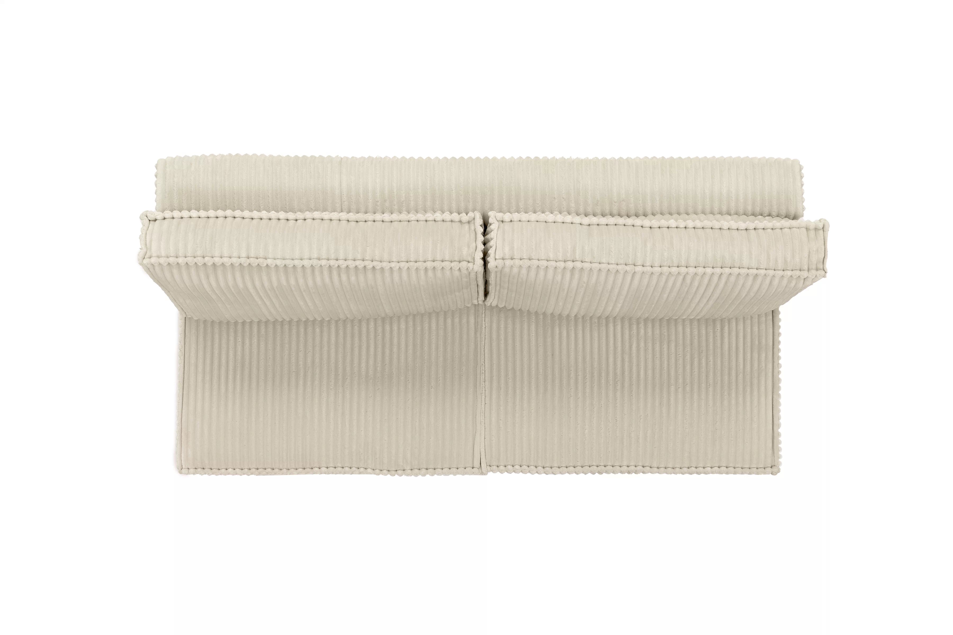 Pohovka Solvero s funkciou spania - béžový plyš Tilia 03 Pohovka Solvero s funkciou spánku - béžový plusz Tilia 03