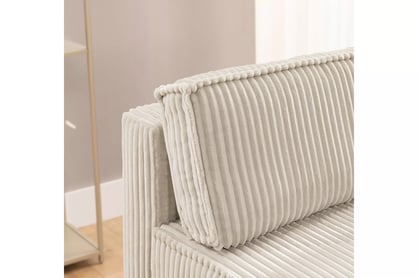 Pohovka Solvero s funkciou spania - béžový plyš Tilia 03 Pohovka Solvero s funkciou spánku - béžový plusz Tilia 03