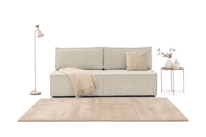 Pohovka Solvero s funkciou spania - béžový plyš Tilia 03 Pohovka Solvero s funkciou spánku - béžový plusz Tilia 03