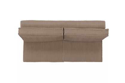 Rozkládací pohovka Solvero - tmavě béžový plyš Tilia 17 Pohovka Solvero rozkládací - tmavý béžová plusz Tilia 17