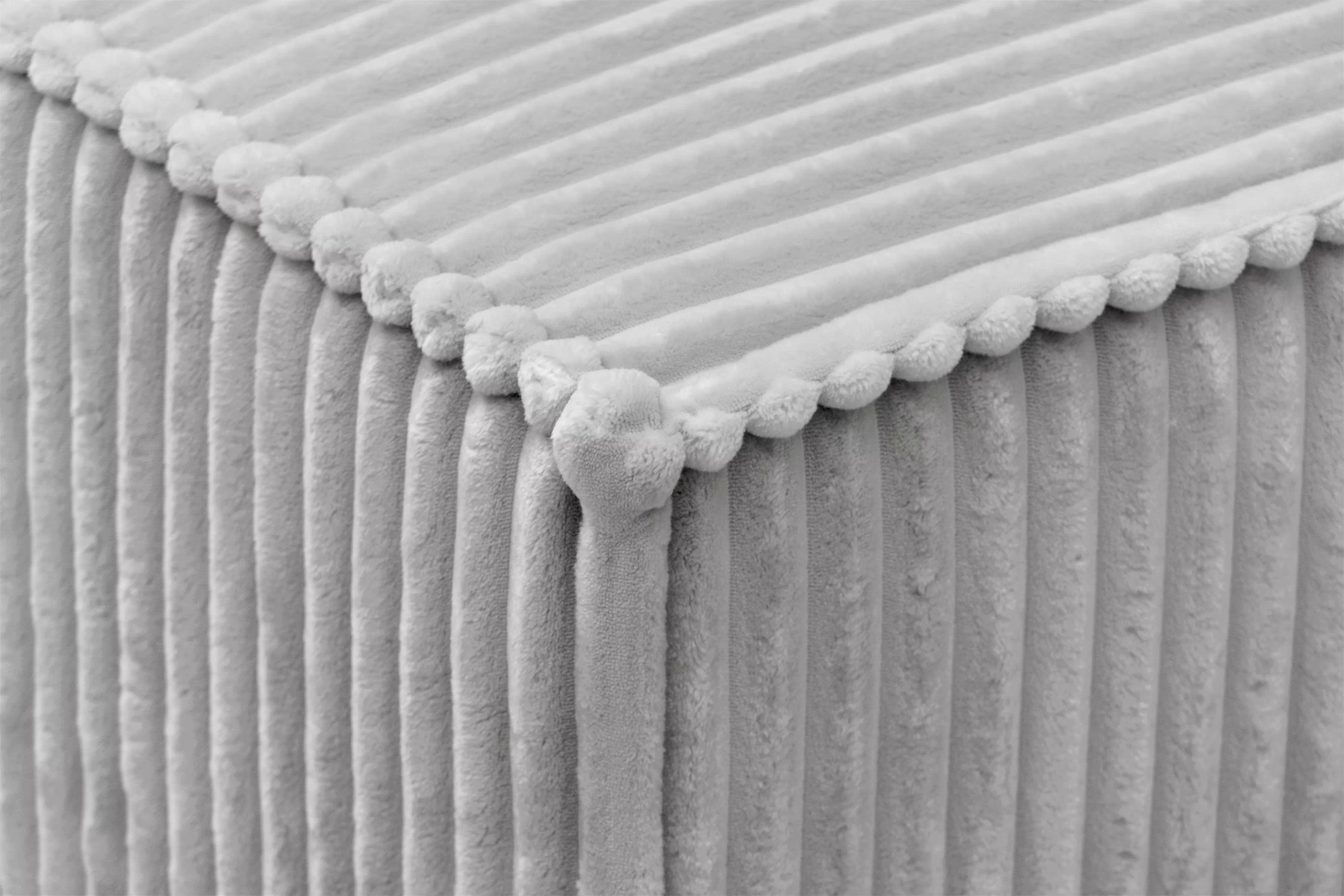 Rozkládací pohovka Solvero - šedý plyš Tilia 86 Pohovka Solvero rozkládací - šedá plusz Tilia 86