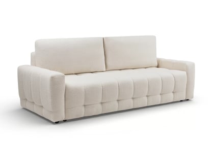 Rozkládací pohovka Sorenio - světlý béžový buklé Quelle 02