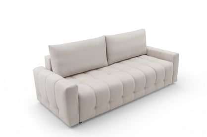 Pohovka Sorenio s funkciou spania - béžová tkanina Sand 03 Pohovka Sorenio s funkciou spánku - Béžová dzianina Sand 03