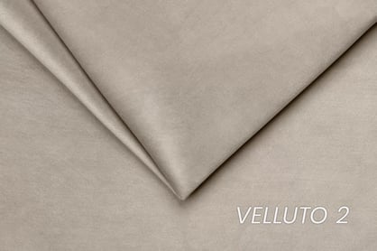 Rozkladacia pohovka Tuko s úložným priestorom - béžový zamat Velluto 2 Pohovka Tuko rozkladana S vnútorným úložným priestorom- béžový velúr Velluto 2 