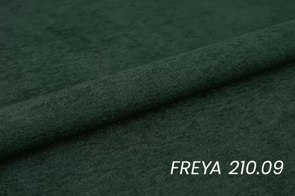 Rozkládací pohovka Tuko s úložným prostorem - zelená Freya 210-09 Pohovka Tuko rozkladana s úložným prostorem- zielona boucle Freya 210-09