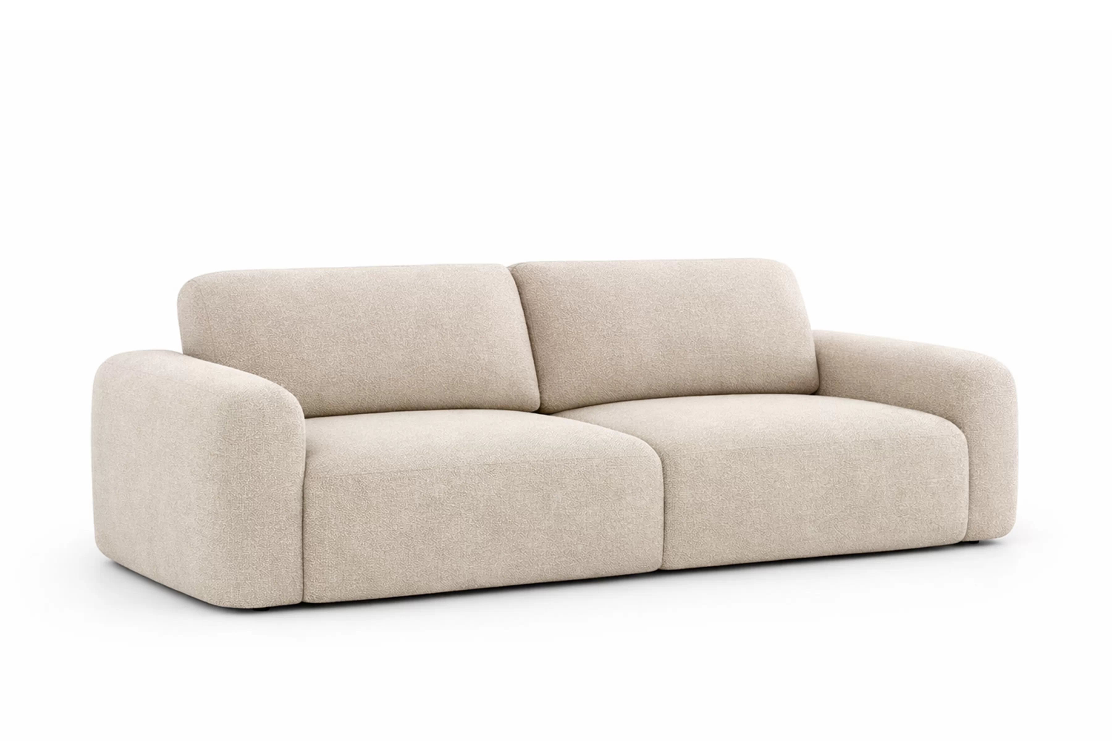 Pohovka Velamo s funkciou spania - béžový šenil Vibe 07 Pohovka Velamo s funkciou spánku - béžový šenil Vibe 07