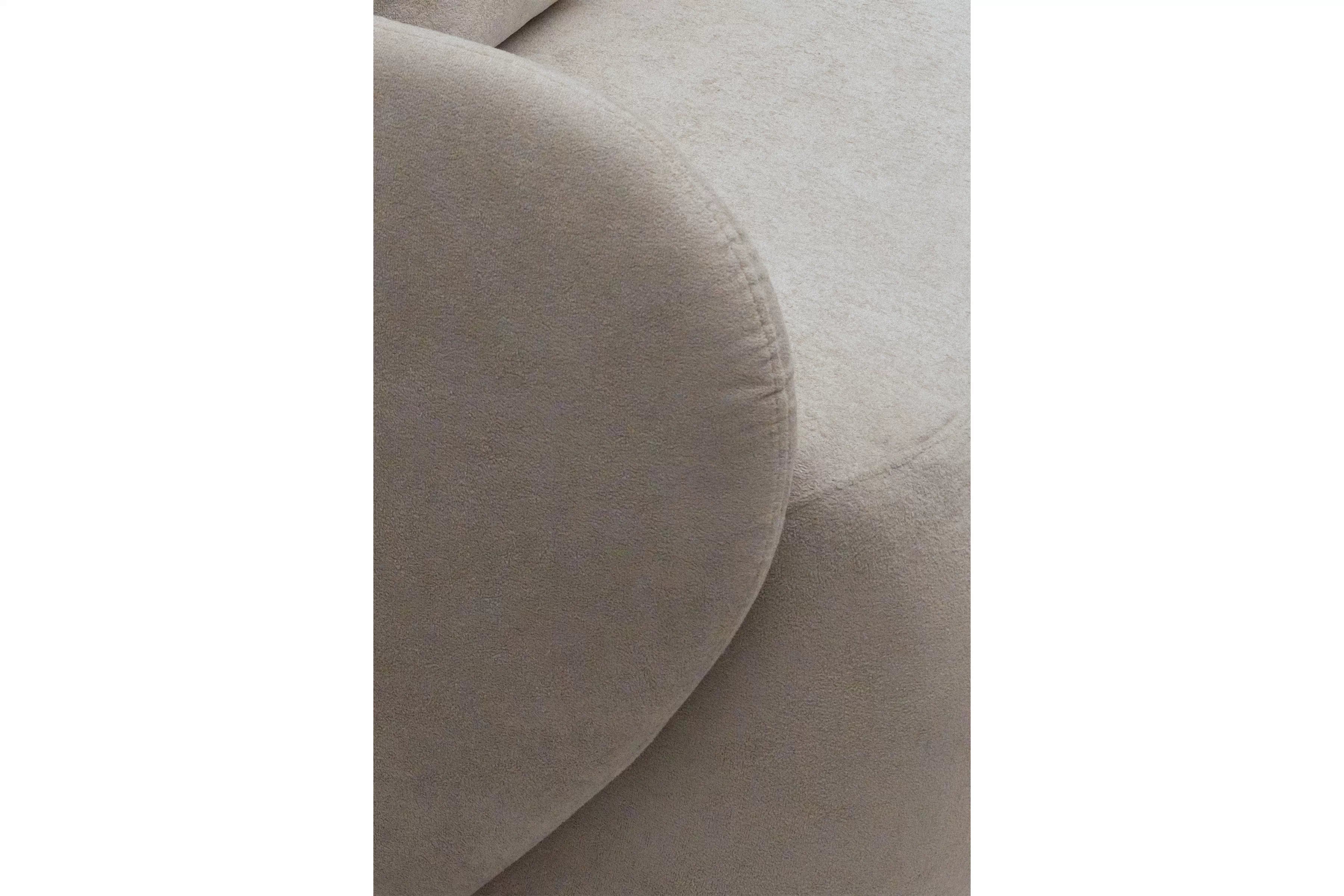 Rozkladacia pohovka Dinel - béžová pletenina Freya 210.03 Pohovka s funkciou spánku Dinel - Béžová dzianina Freya 210.03