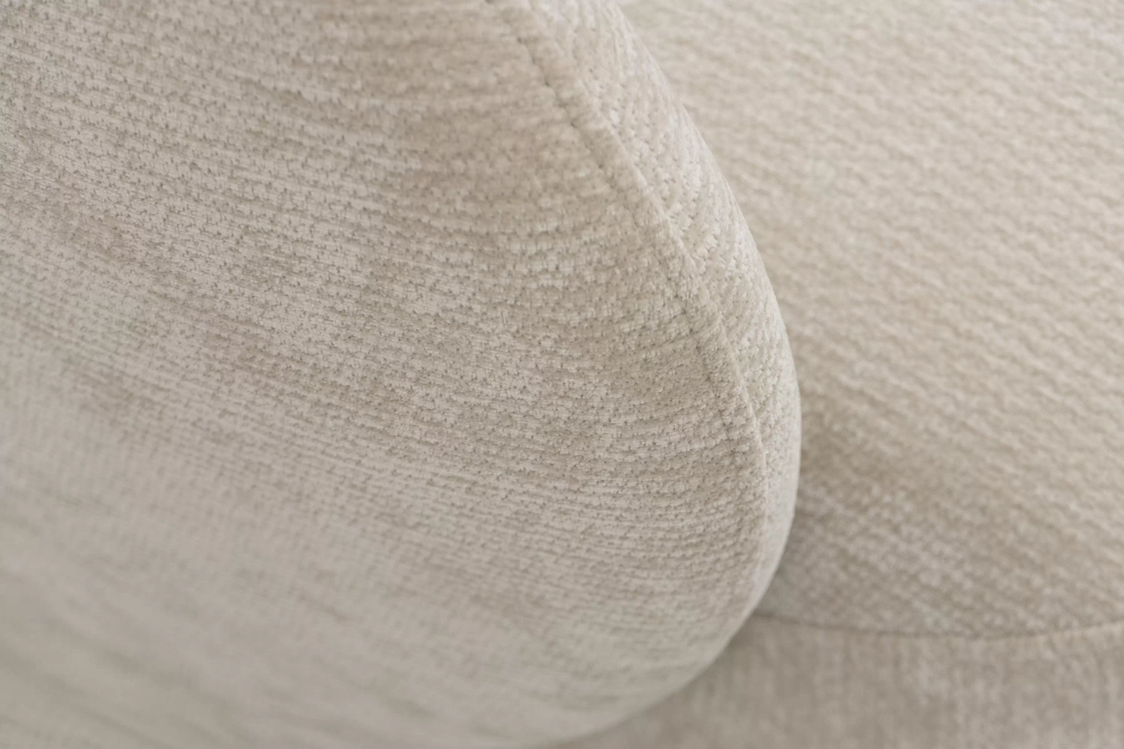 Pohovka s funkciou spania Dinel - svetlo béžový šenil Vibe 06 Pohovka s funkciou spánku Dinel - béžový šenil Vibe 06