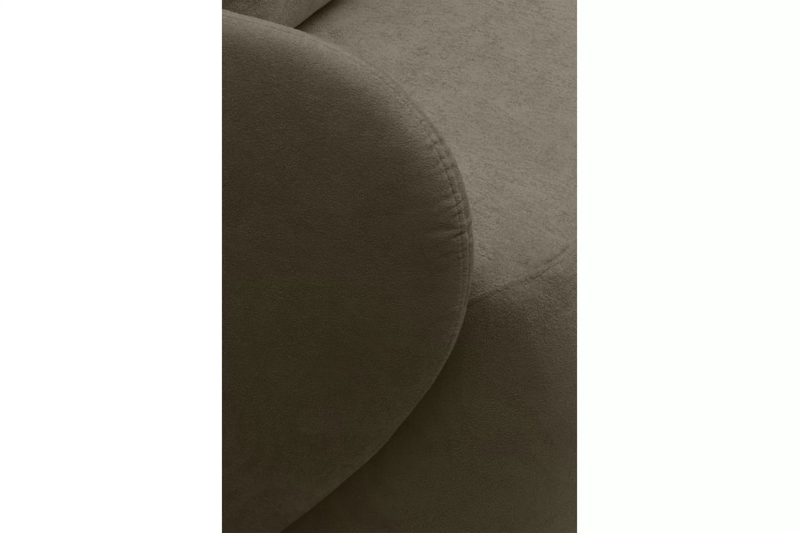 Canapea extensibilă Dinel - stofă maro Freya 210.06 Canapea z funkcja de dormit Dinel - brazowa Produse tricotate Freya 210.06