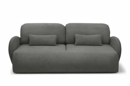 Canapea extensibilă Dinel - stofă gri Freya 210.22 Canapea z funkcja de dormit Dinel - gri Produse tricotate Freya 210.22