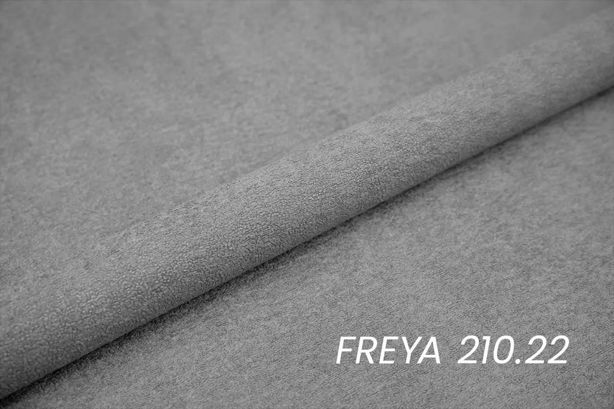 Rozkládací pohovka Dinel - šedá látka Freya 210.22 Pohovka rozkládací Dinel - šedá Pletenina Freya 210.22