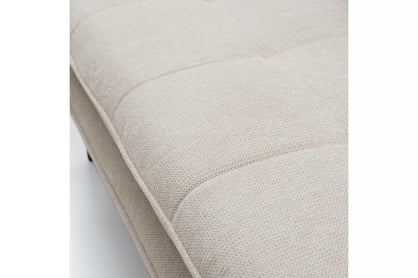 Rozkládací pohovka s úložným prostorem Dori s funkcí spaní - béžová tkanina Aragon 03 Pohovka rozkládací Dori rozkladana s úložným prostorem- béžová plecionka Aragon 03