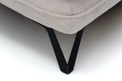 Rozkládací pohovka s úložným prostorem Dori s funkcí spaní - béžová tkanina Aragon 03 Pohovka rozkládací Dori rozkladana s úložným prostorem- béžová plecionka Aragon 03