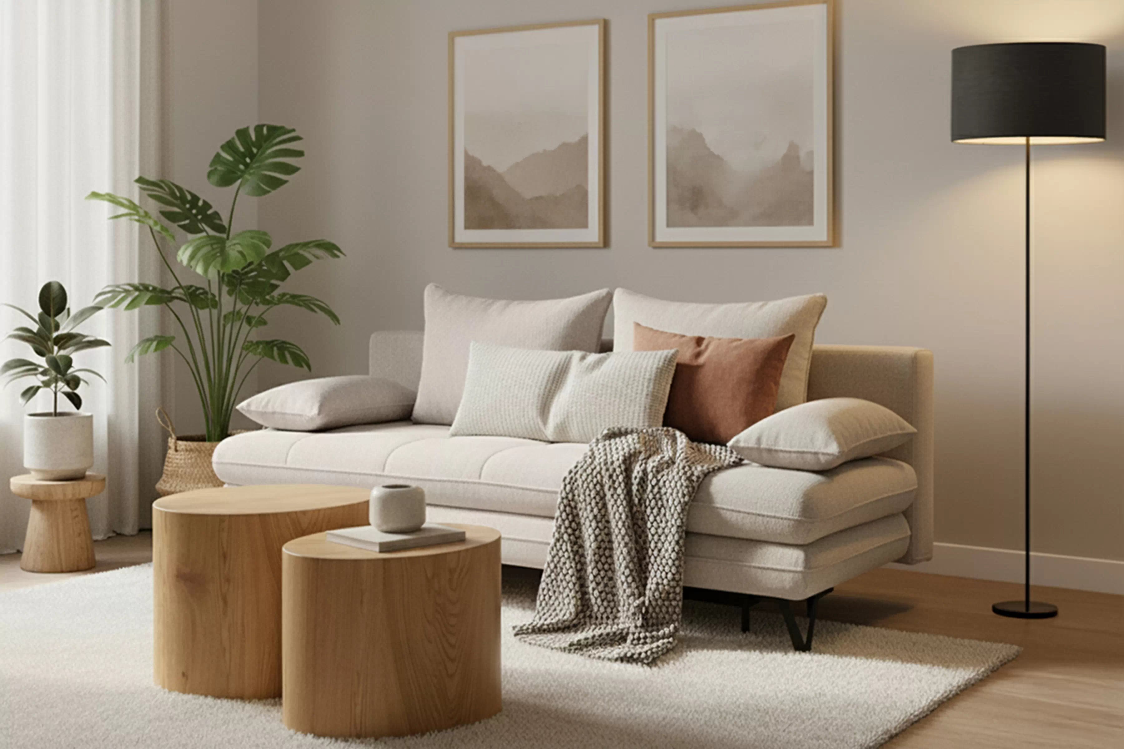 Rozkládací pohovka s úložným prostorem Dori s funkcí spaní - béžová tkanina Aragon 03 Pohovka rozkládací Dori rozkladana s úložným prostorem- béžová plecionka Aragon 03