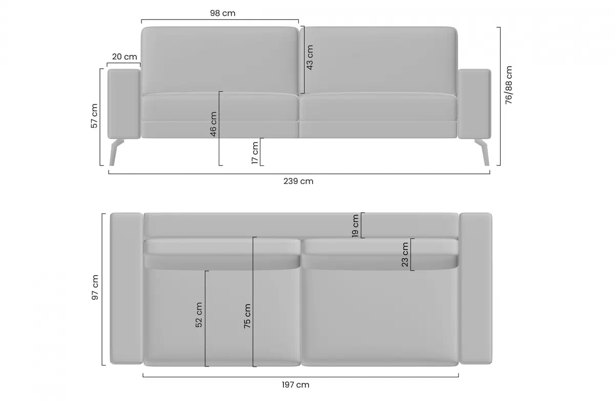 Rozkladacia pohovka Elentio Pohovka elentio