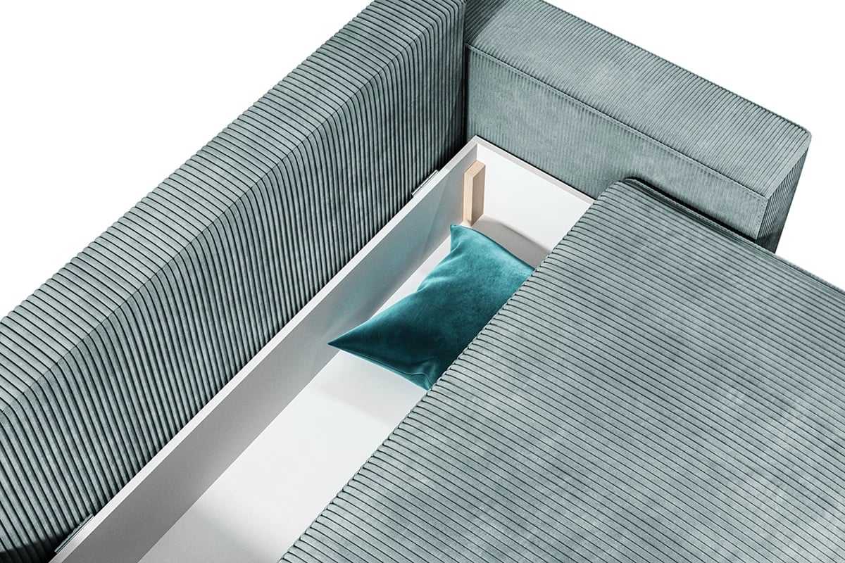 Rozkladacia pohovka Flabio - 245 cm Pohovka s úložným priestorom na posciel 