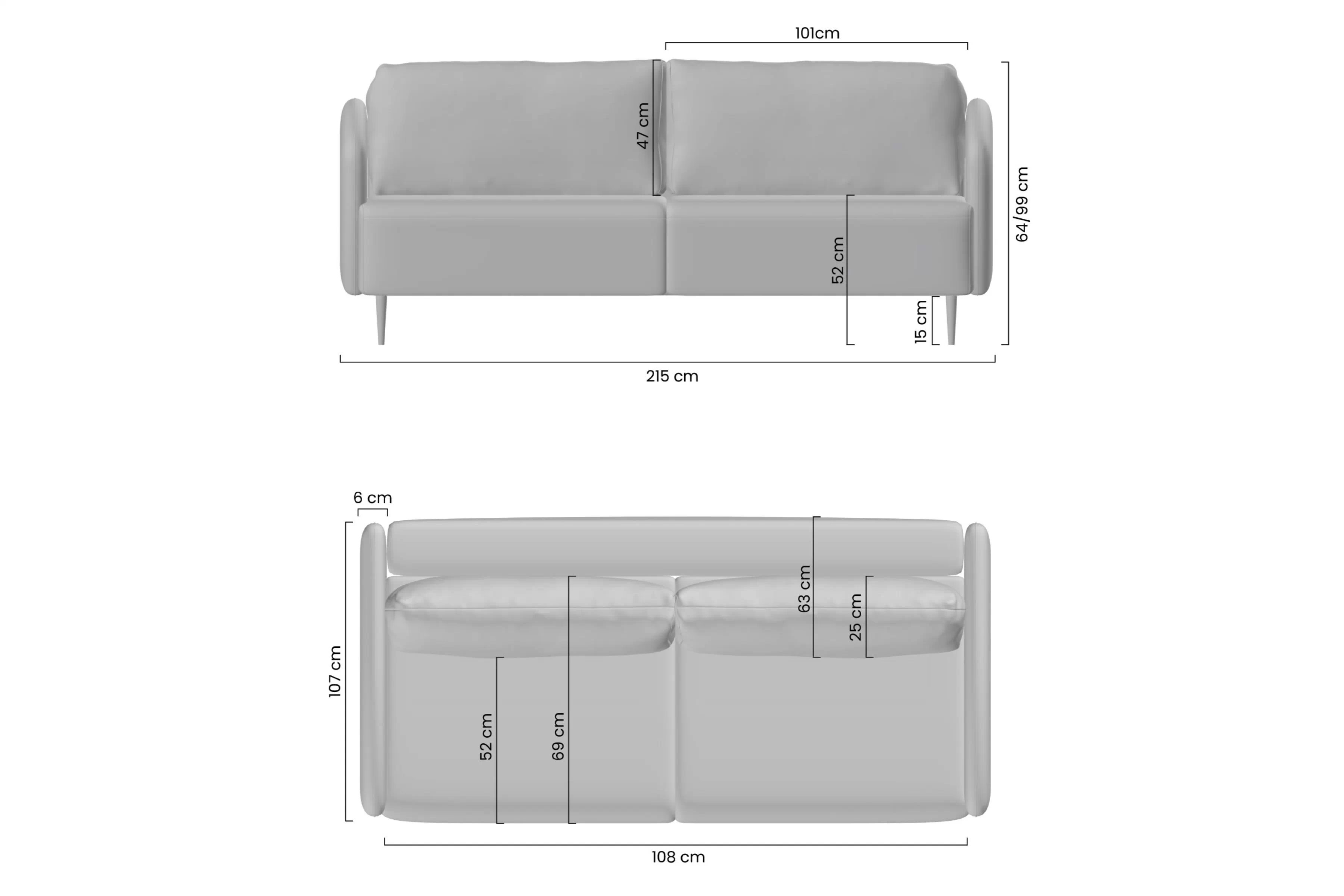 Rozkladacia pohovka Naolia - čierna pletenina Magni 206.16 / čierna Pohovka s funkciou spánku Naolia - Čierna plecionka Magni 206.16 / čierny nozki